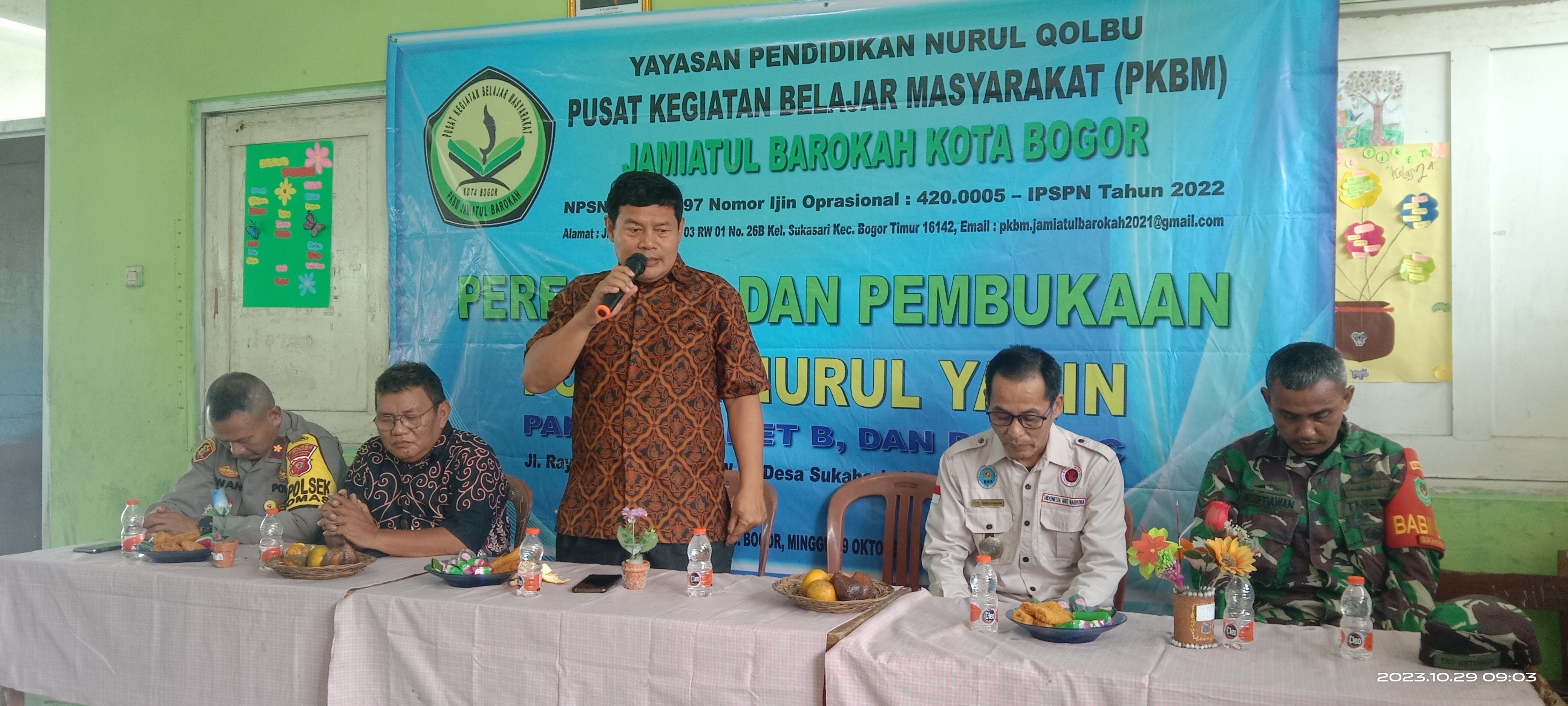 Perluasan Akses Pendidikan: Peresmian Kelompok Belajar (Pokjar)